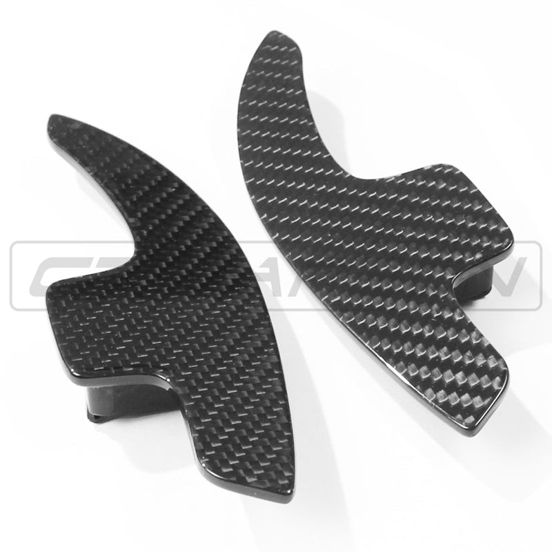 Load image into Gallery viewer, AUDI A3/S3/RS3 8V CARBON FIBRE SHIFTER PADDLES
