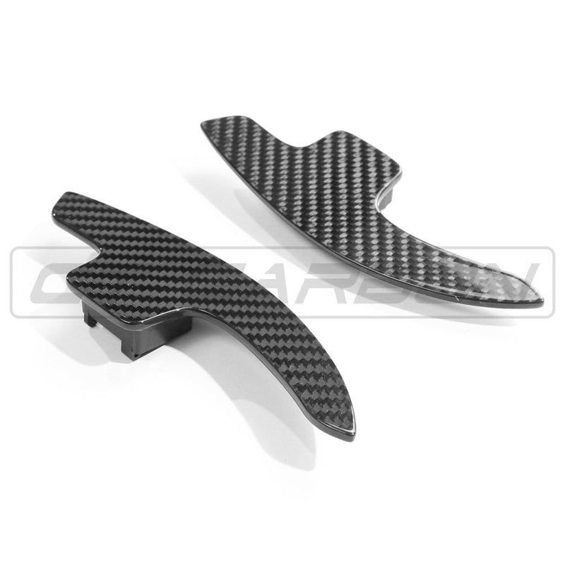 Load image into Gallery viewer, AUDI A3/S3/RS3 8V CARBON FIBRE SHIFTER PADDLES
