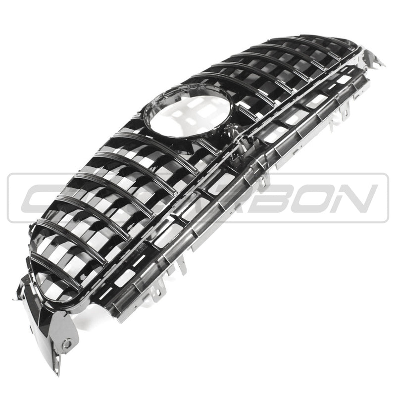 Load image into Gallery viewer, MERCEDES W213 &amp; C238 2017-2020 E-CLASS GLOSS BLACK PANAMERICA GRILLE
