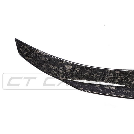 MERCEDES C63 W205 SALOON FORGED CARBON FIBRE SPOILER  - PS STYLE