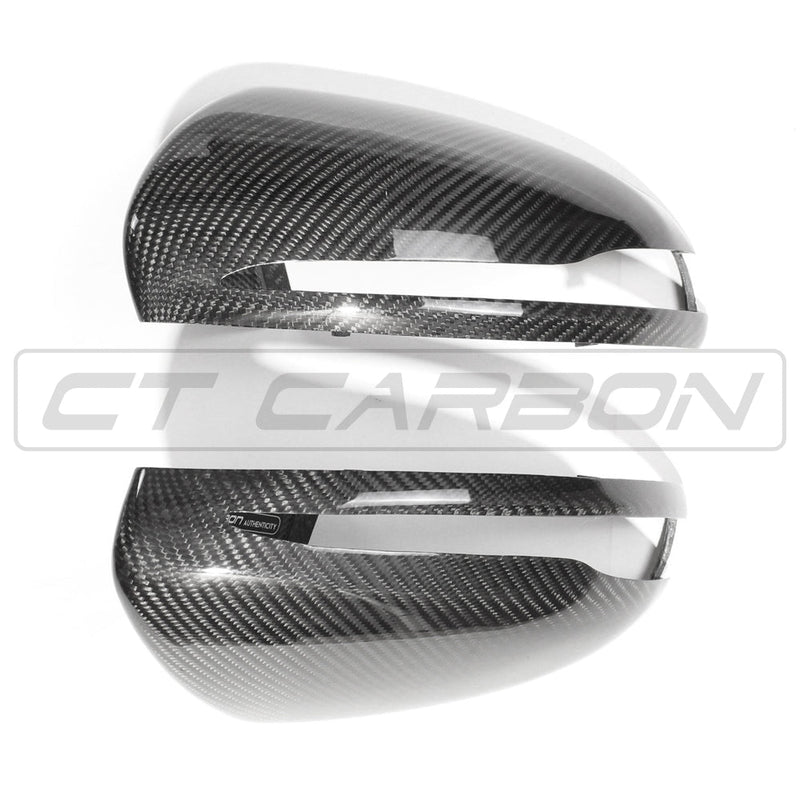 Load image into Gallery viewer, MERCEDES W205/W213 CARBON FIBRE MIRRORS (RHD ONLY)
