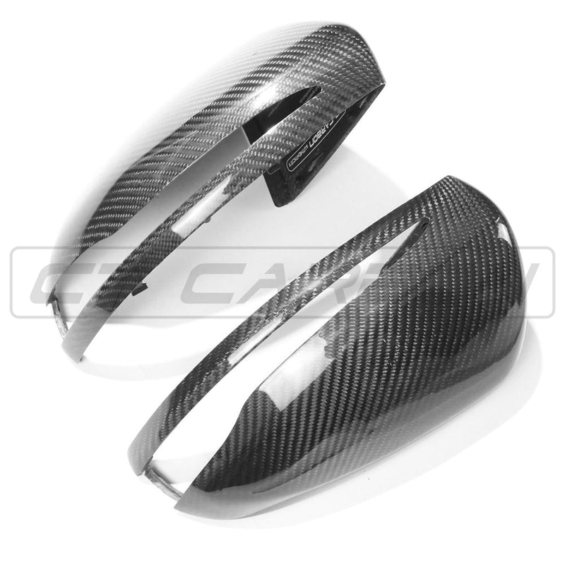 Load image into Gallery viewer, MERCEDES W205/W213 CARBON FIBRE MIRRORS (RHD ONLY)
