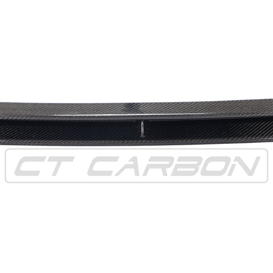 MERCEDES C43 & C CLASS W205 FACELIFT CARBON FIBRE SPLITTER - CT STYLE