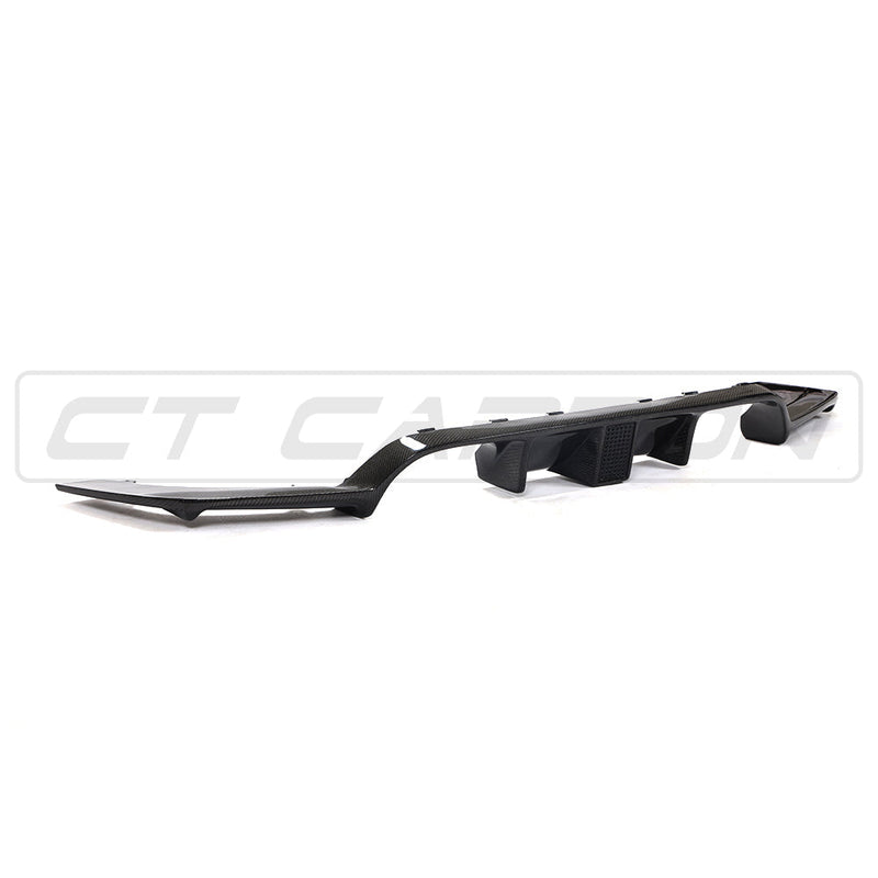 Load image into Gallery viewer, BMW M3/M4 (F80 F82 F83) CARBON FIBRE DIFFUSER - DTM LIGHT
