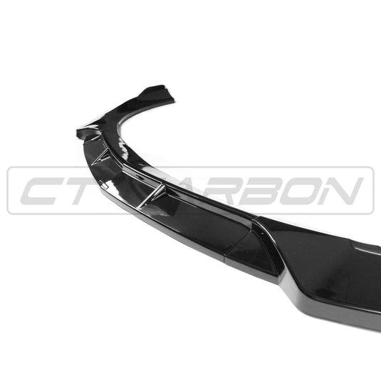 MERCEDES W213 & C238 2017-2020 E-CLASS GLOSS BLACK SPLITTER