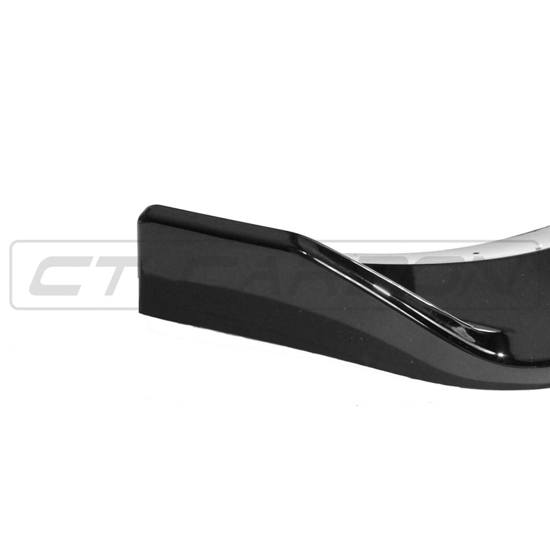 Load image into Gallery viewer, MERCEDES W204 2008-2014 SPORT C CLASS GLOSS BLACK SPLITTER
