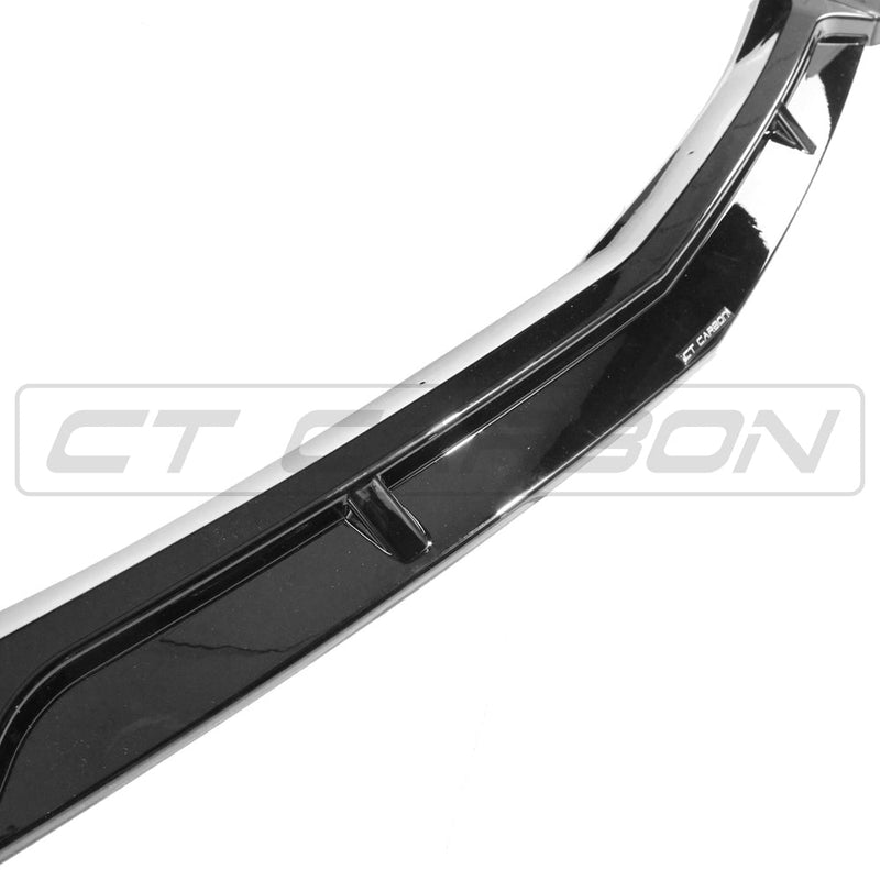 Load image into Gallery viewer, MERCEDES W204 2008-2014 SPORT C CLASS GLOSS BLACK SPLITTER
