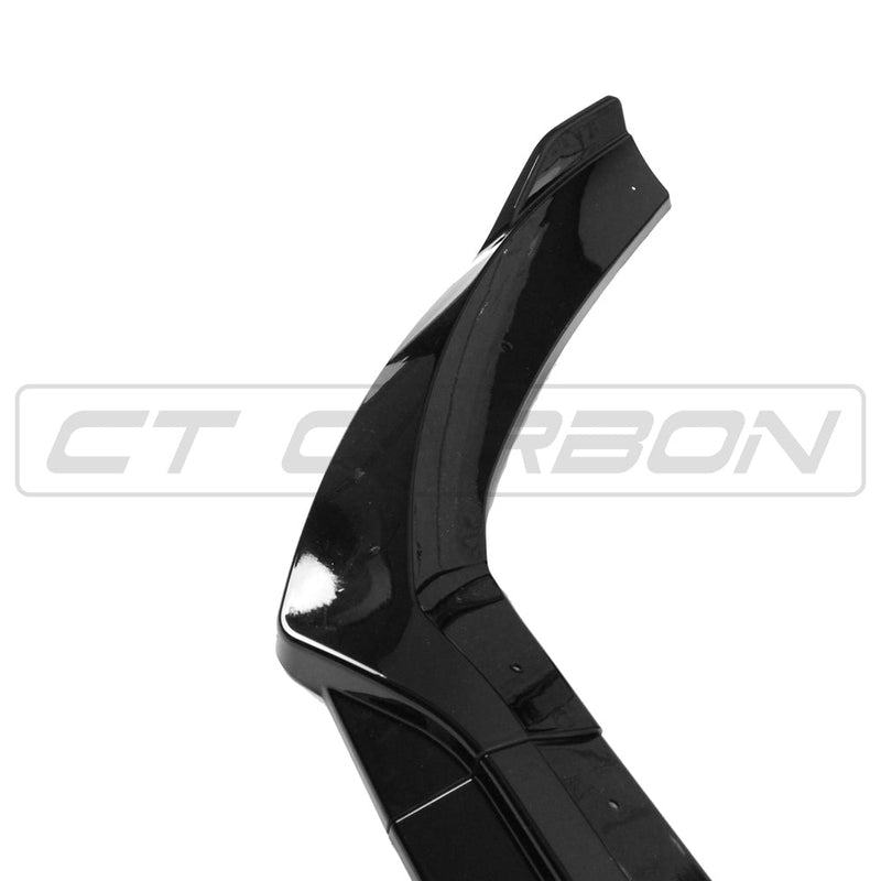 Load image into Gallery viewer, MERCEDES CLA-CLASS AMG-LINE C117 2016-2019 GLOSS BLACK SPLITTER
