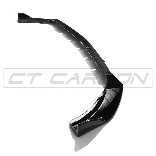 MERCEDES W213 & C238 2020+ E-CLASS GLOSS BLACK SPLITTER