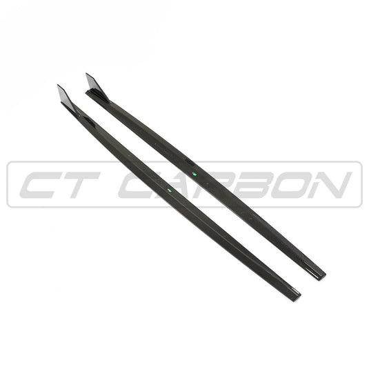 BMW 1 SERIES F40 CARBON FIBRE SIDE SKIRTS - CT DESIGN