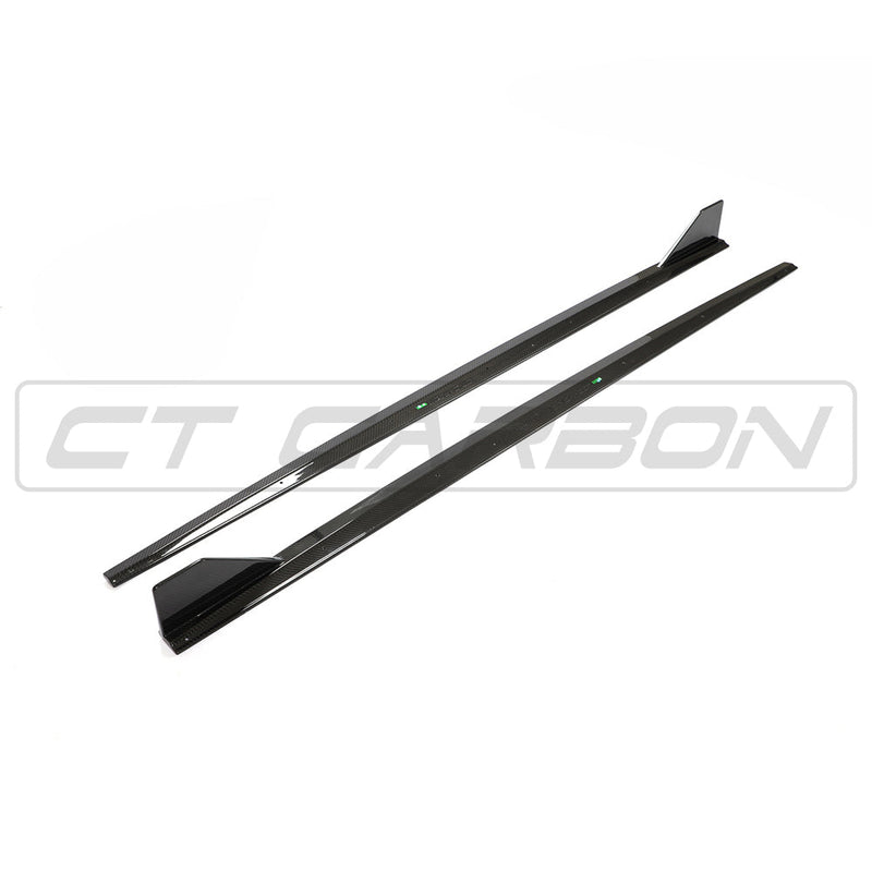 Load image into Gallery viewer, BMW 1 SERIES F40 CARBON FIBRE SIDE SKIRTS - CT DESIGN
