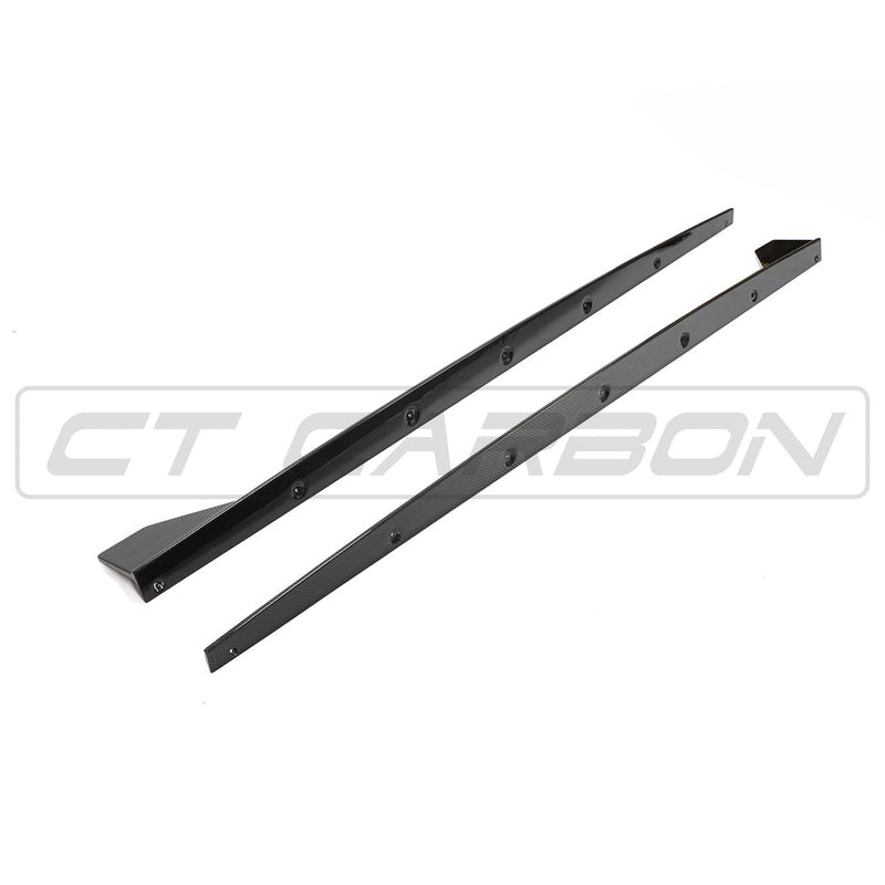 Load image into Gallery viewer, BMW 1 SERIES F40 CARBON FIBRE SIDE SKIRTS - CT DESIGN
