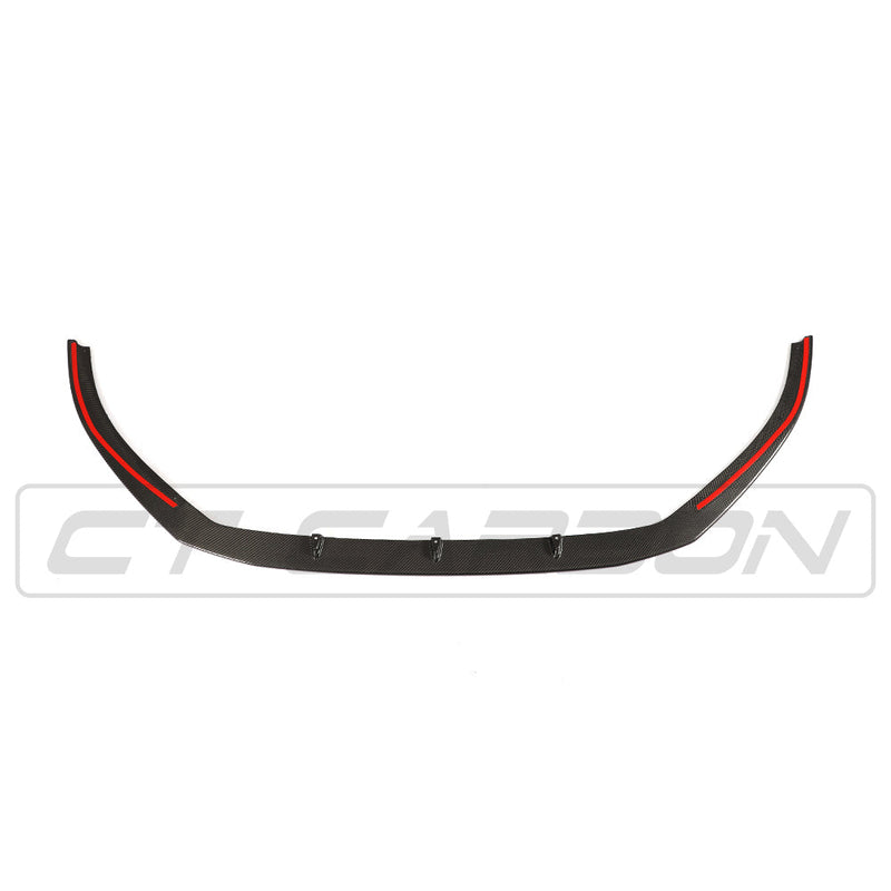 Load image into Gallery viewer, AUDI RS3 8V SALOON CARBON FIBRE SPLITTER
