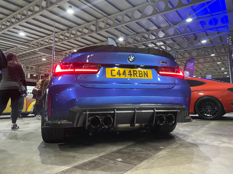 Load image into Gallery viewer, BMW M3 G80 CARBON FIBRE DIFFUSER - CT DESIGN
