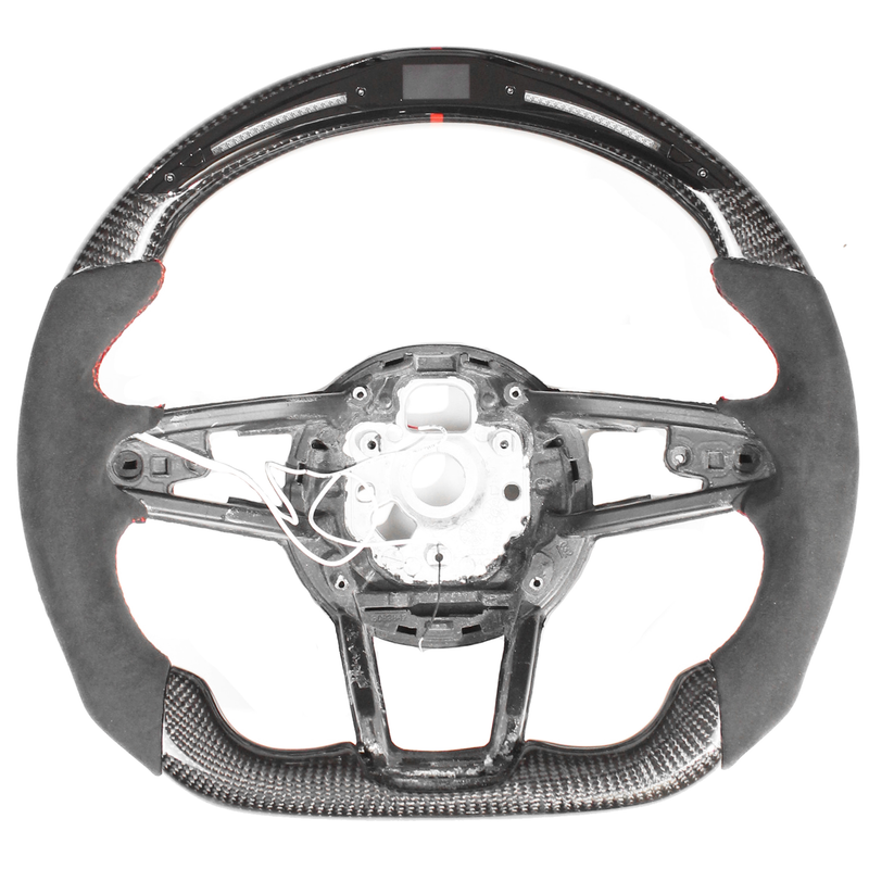 Load image into Gallery viewer, AUDI R8 GEN 2 CARBON FIBRE / ALCANTARA LED STEERING WHEEL
