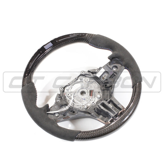 BMW Gxx CARBON FIBRE / ALCANTARA LED STEERING WHEEL