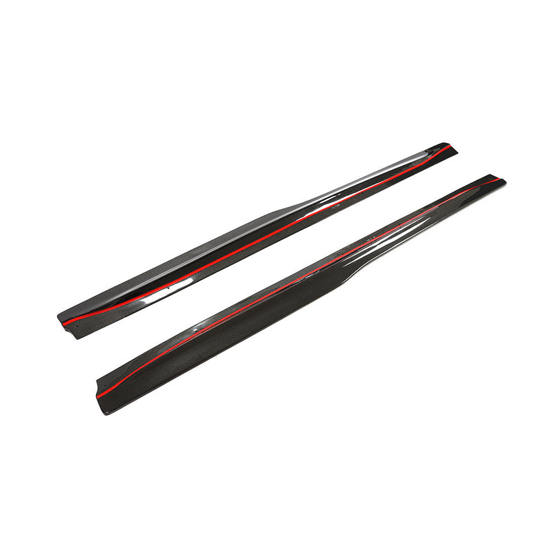 Load image into Gallery viewer, BMW M3 (F80) CARBON FIBRE SIDE SKIRTS - PS STYLE
