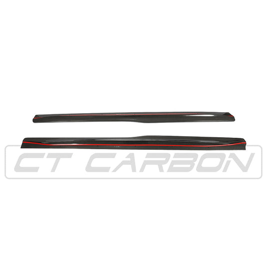 BMW M4 (F82 F83) CARBON FIBRE SIDE SKIRTS - PS STYLE