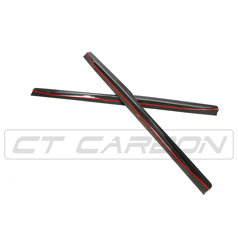 Load image into Gallery viewer, BMW M4 (F82 F83) CARBON FIBRE SIDE SKIRTS - PS STYLE
