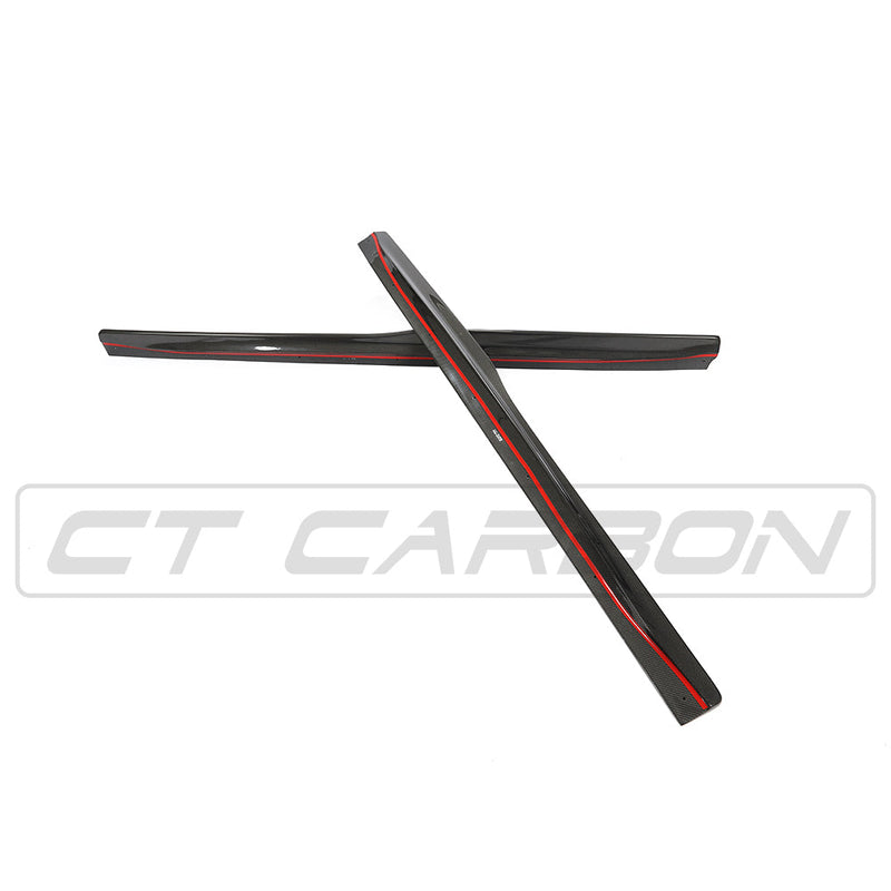 Load image into Gallery viewer, BMW M4 (F82 F83) CARBON FIBRE SIDE SKIRTS - PS STYLE
