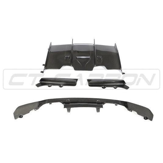 BMW M3/M4 (F80 F82 F83) CARBON FIBRE DIFFUSER - PS STYLE