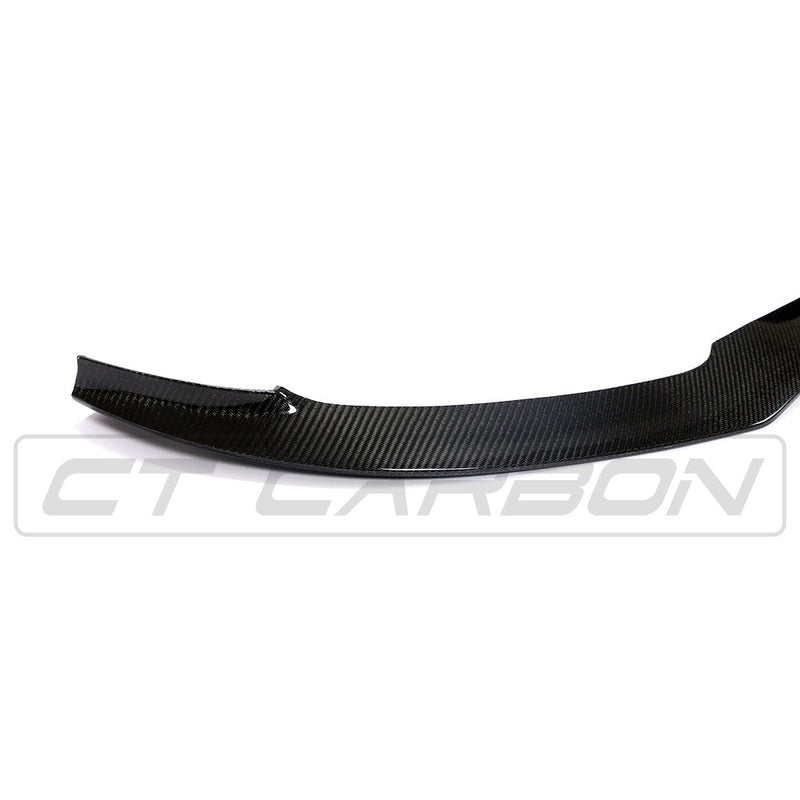 Load image into Gallery viewer, MERCEDES W205 C63 COUPE/CONVERTIBLE CARBON FIBRE SPLITTER - PS STYLE
