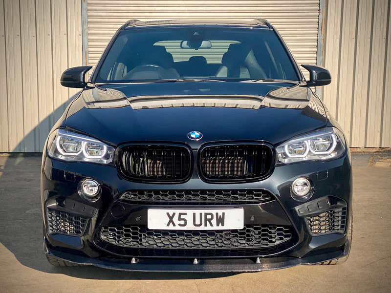 Load image into Gallery viewer, BMW X5M/X6M - F85/F86 CARBON FIBRE SPLITTER - H STYLE
