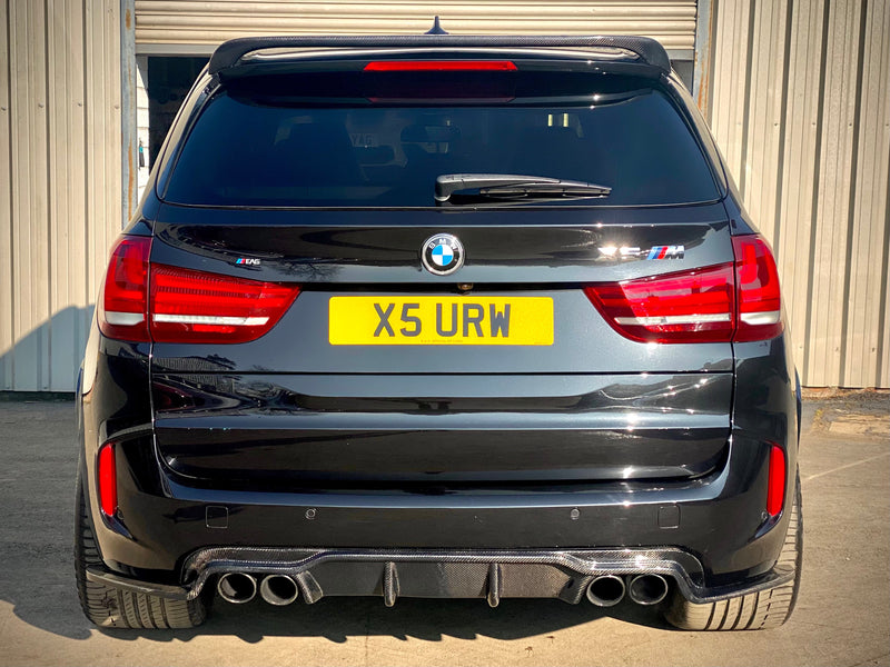 Load image into Gallery viewer, BMW X5M/X6M - F85/F86 CARBON FIBRE DIFFUSER - 3D STYLE
