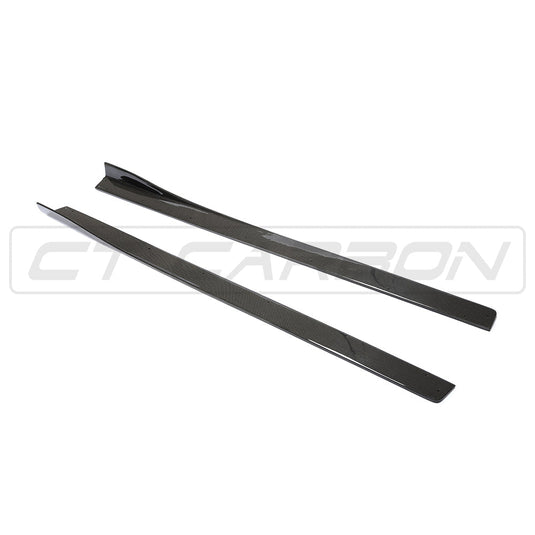 BMW M3/M4 (F80 F82 F83) CARBON FIBRE SIDE SKIRTS - 3D STYLE