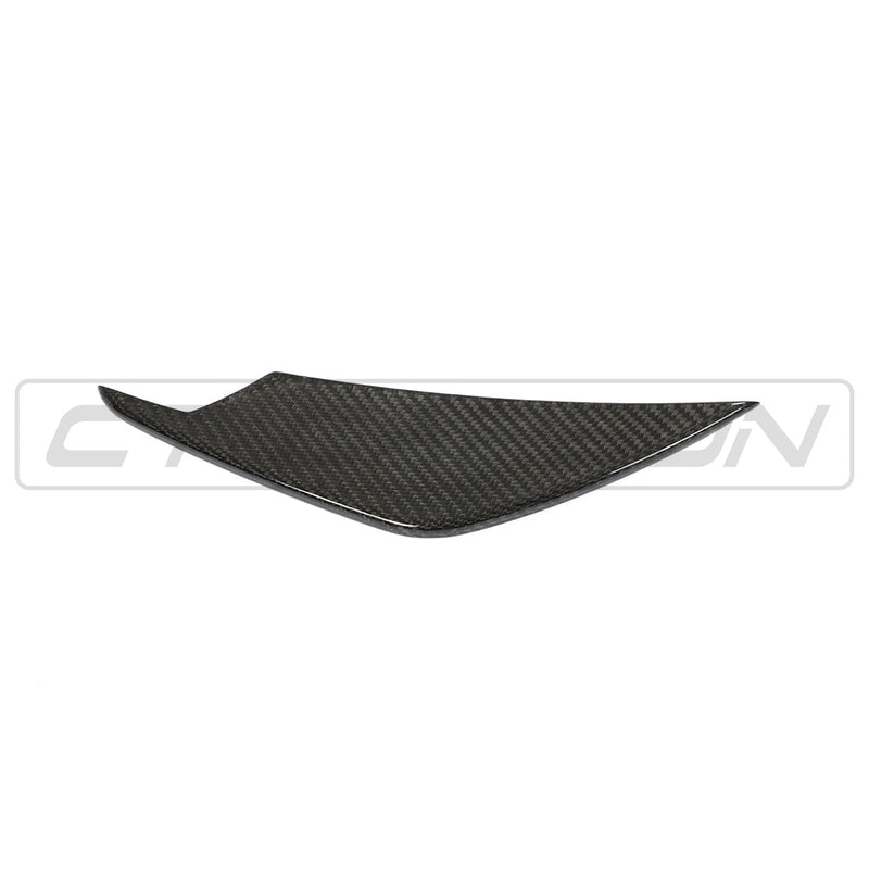 Load image into Gallery viewer, BMW M3/M4 (G80 G82 G83) AGGRESSIVE CARBON FIBRE FRONT BUMPER CANARDS
