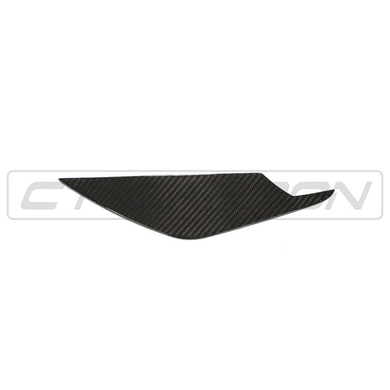 Load image into Gallery viewer, BMW M3/M4 (G80 G82 G83) AGGRESSIVE CARBON FIBRE FRONT BUMPER CANARDS
