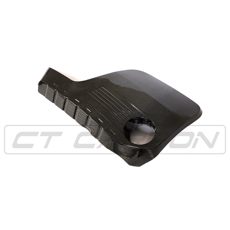 Load image into Gallery viewer, BMW F80/F82/F83/F87 M2C/M3/M4 CARBON FIBRE ENGINE COVER
