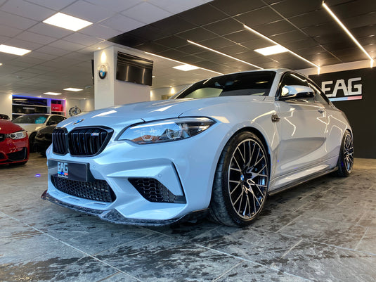 BMW M2 / M2C F87 FORGED CARBON FIBRE SIDE SKIRTS - 3D STYLE - CT Carbon