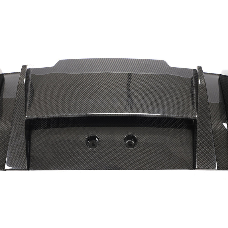 Load image into Gallery viewer, AUDI R8 V10 GEN 2 CARBON FIBRE DIFFUSER - V STYLE
