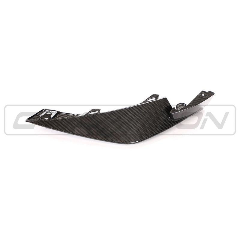 Load image into Gallery viewer, BMW M3/M4 G80/G82/G83 CARBON FIBRE FRONT BUMPER CORNER REPLACEMENTS
