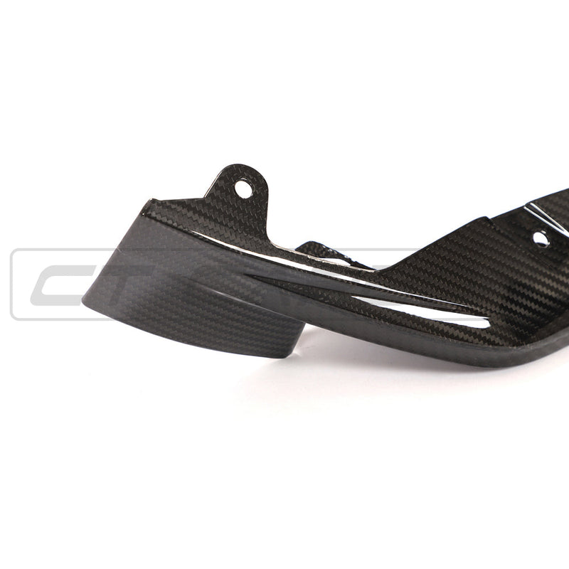 Load image into Gallery viewer, BMW M3/M4 G80/G82/G83 CARBON FIBRE FRONT BUMPER CORNER REPLACEMENTS
