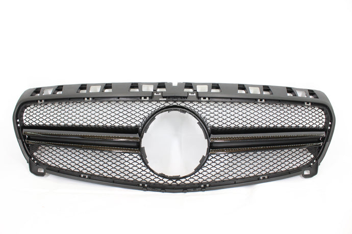 MERCEDES W176 A-CLASS & CLA-CLASS 2010-2016 BLACK GRILL - BLAK BY CT CARBON - CT Carbon