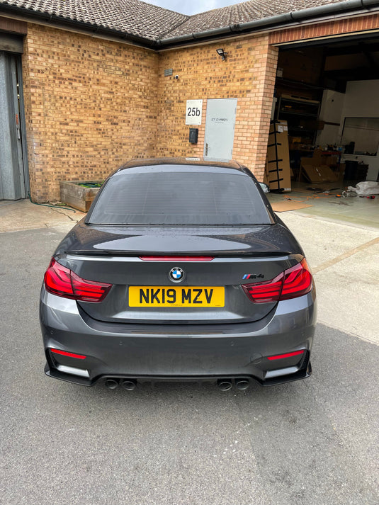 BMW M4 F83 & F33 4 SERIES CARBON FIBRE SPOILER - CS STYLE