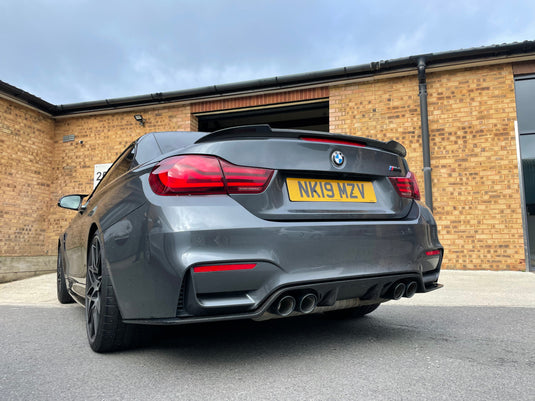 BMW M4 F83 & F33 4 SERIES CARBON FIBRE SPOILER - CS STYLE