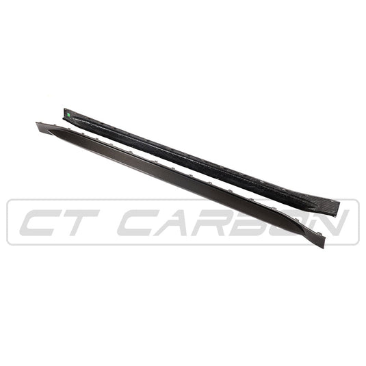 BMW M3 G80 CARBON FIBRE SIDE SKIRT REPLACEMENT - CT DESIGN