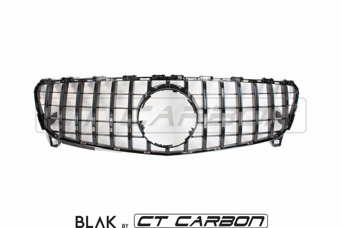 MERCEDES W176 A-CLASS & CLA-CLASS 2016-2018 BLACK GRILL - CT Carbon