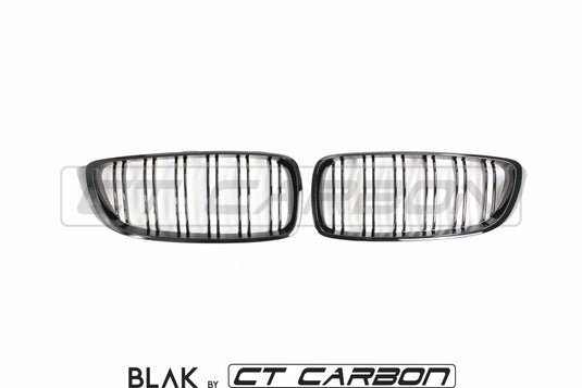 BMW M3 F80 DOUBLE SLAT BLACK GRILL - BLAK BY CT CARBON - CT Carbon