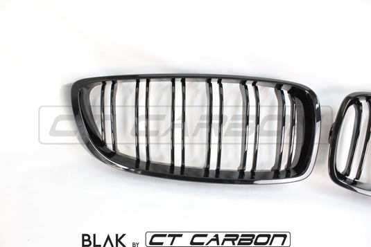 BMW M3 F80 DOUBLE SLAT BLACK GRILL - BLAK BY CT CARBON - CT Carbon