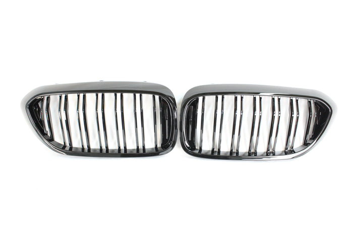 BMW M5 F90 / 5 SERIES G30 DOUBLE SLAT BLACK GRILLS - BLAK BY CT CARBON - CT Carbon