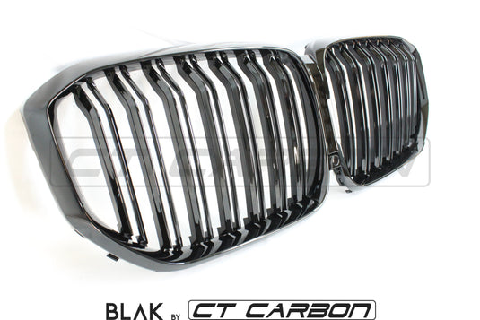 BMW X5 G05 DOUBLE SLAT BLACK GRILLES - BLAK BY CT CARBON - CT Carbon