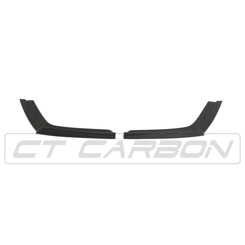 Load image into Gallery viewer, BMW M3/M4 (F80 F82 F83) CARBON FIBRE REAR BUMPER CORNERS
