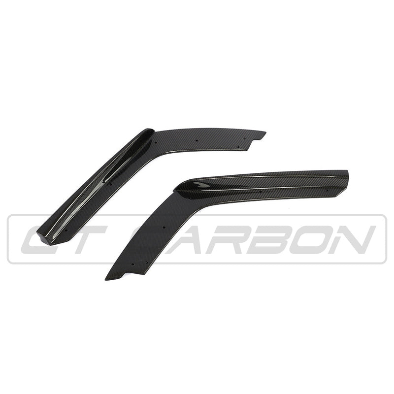 Load image into Gallery viewer, BMW M3/M4 (F80 F82 F83) CARBON FIBRE REAR BUMPER CORNERS
