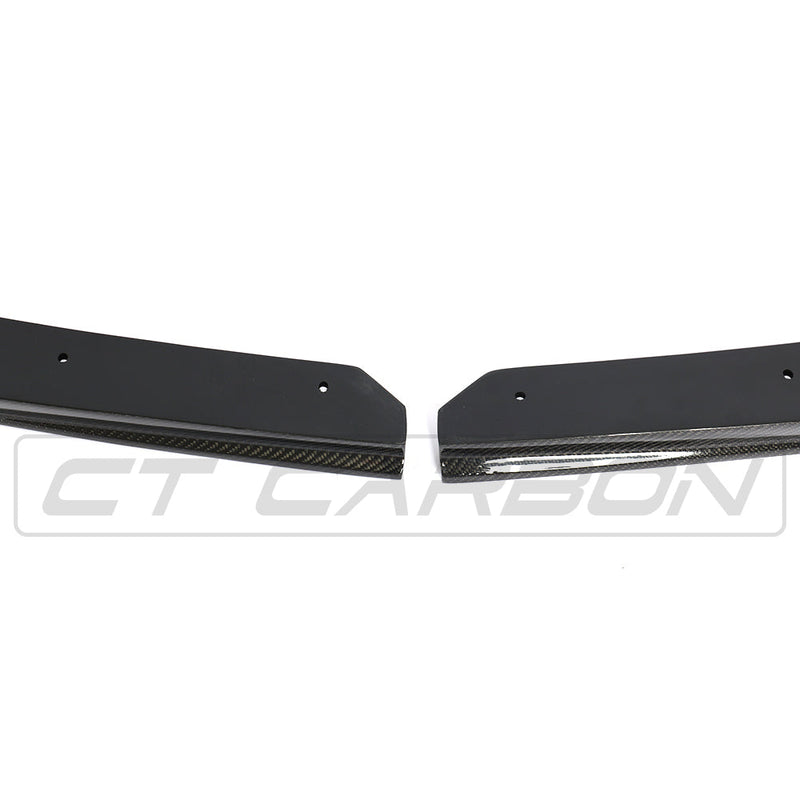 Load image into Gallery viewer, BMW M3/M4 (F80 F82 F83) CARBON FIBRE REAR BUMPER CORNERS
