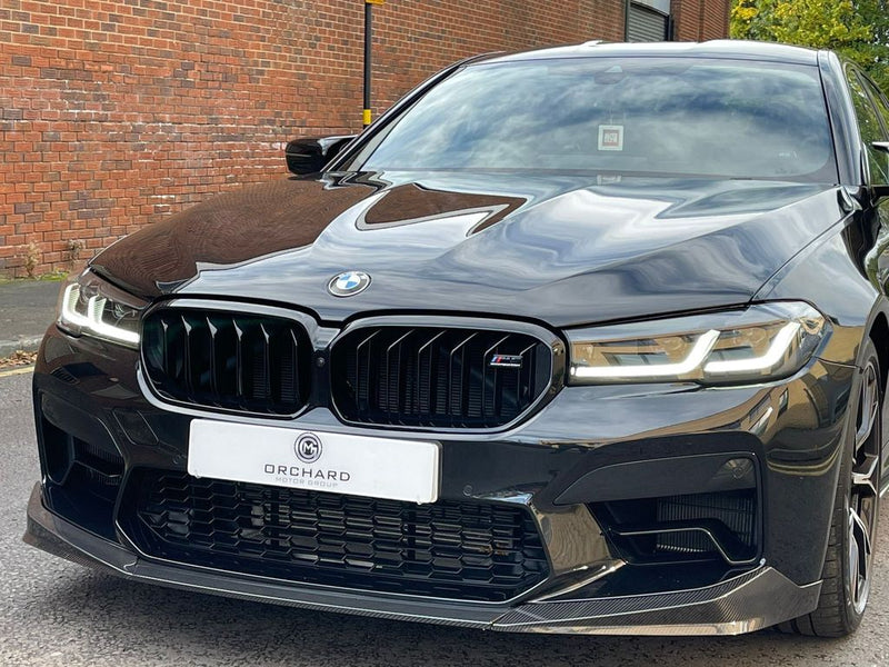 Load image into Gallery viewer, BMW F90 M5 &amp; M5C LCI CARBON FIBRE SPLITTER - MP STYLE
