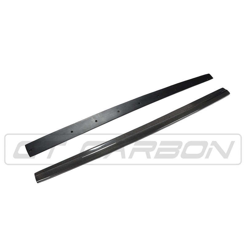 Load image into Gallery viewer, AUDI A3/S3/RS3 8V SALOON CARBON FIBRE SIDE SKIRTS
